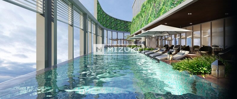 Bể bơi vô cự Luxury Apartment Đà Nẵng