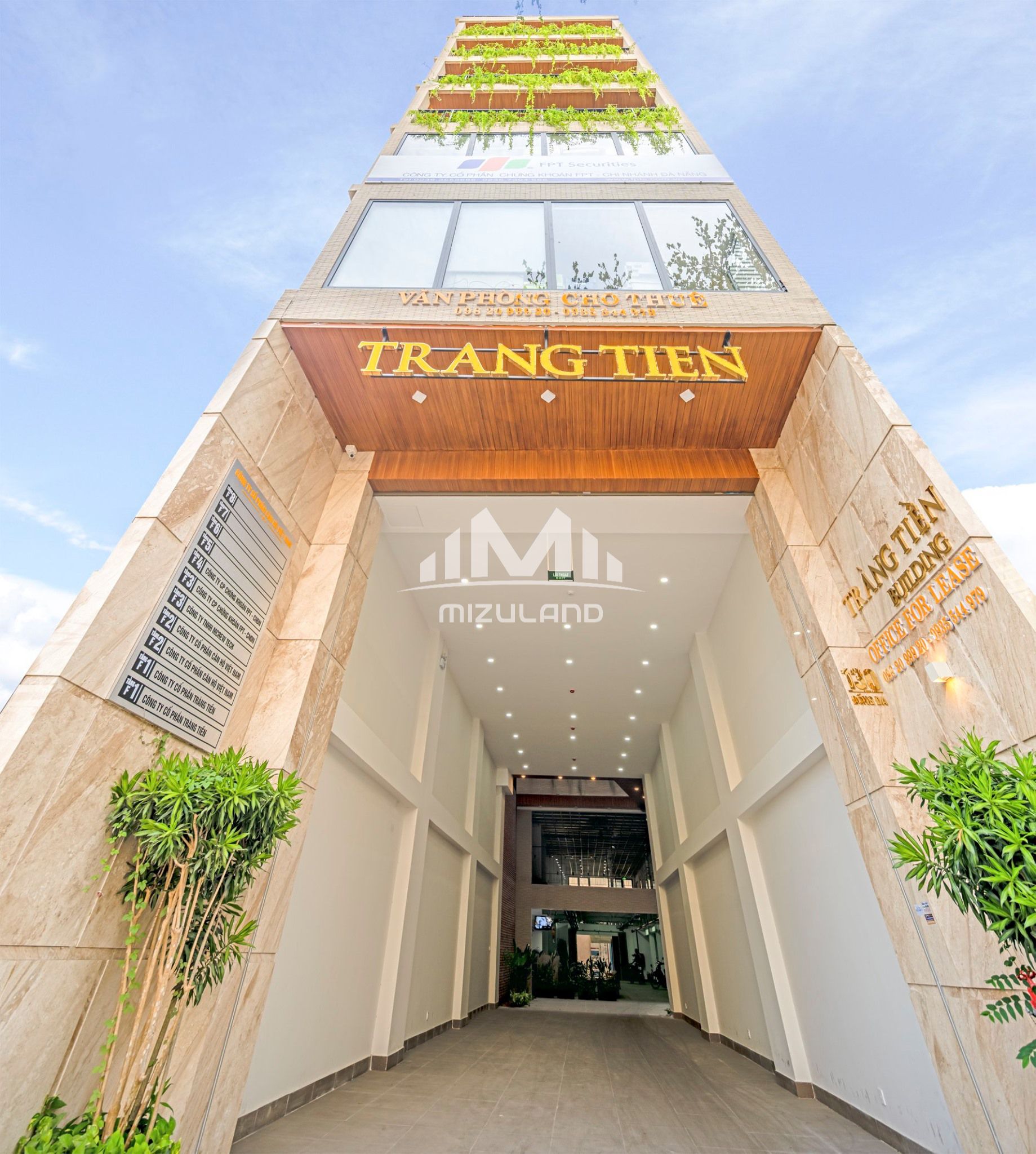 Văn phòng cho thuê đà nẵng tòa nhà Tràng Tiền